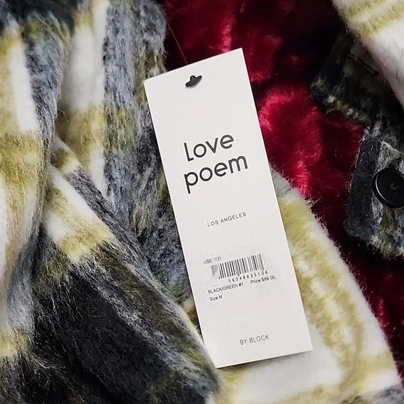 NWT Love Poem Shacket - Picture 6 of 6